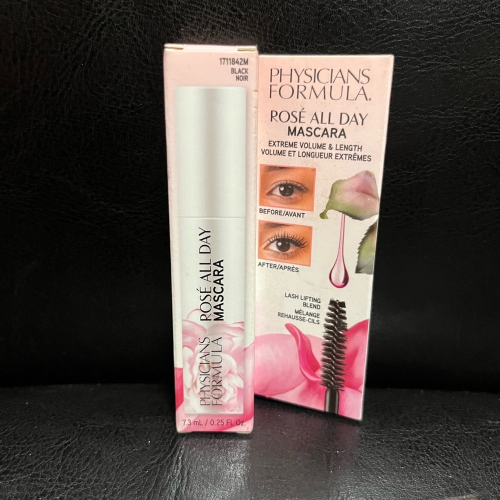 Physicians Formula Rose’ All Day Mascara Black/Noir #1711842M  New in Box